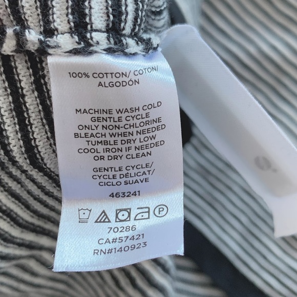 LOFT Striped Ruffle Short Sleeve Top - Picture 7 of 8